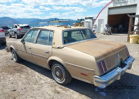 1985 Oldsmobile Cutlass Supreme Brougham from USA, damaged, VIN 1G3GM69Y7FR413133
